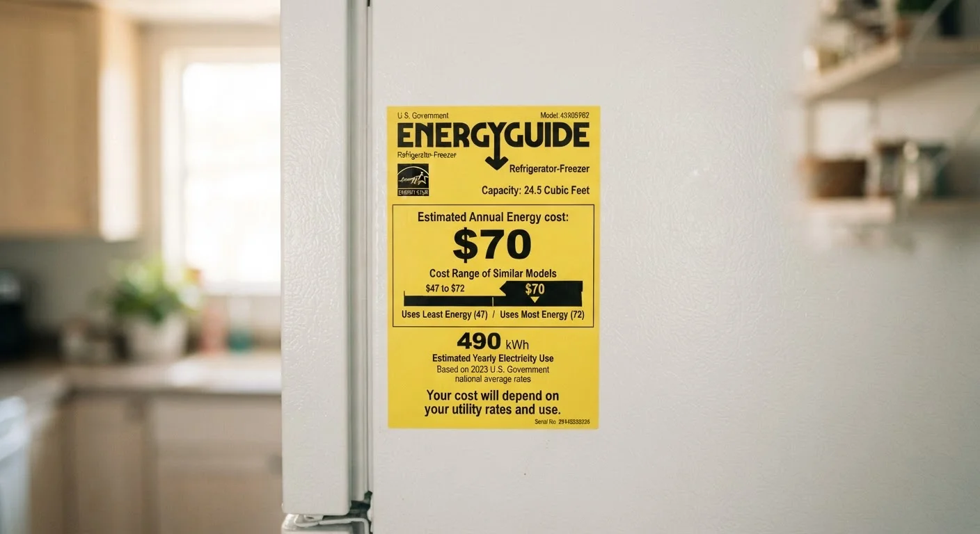Appliance Energy Ratings Explained: What the Labels Actually Tell You