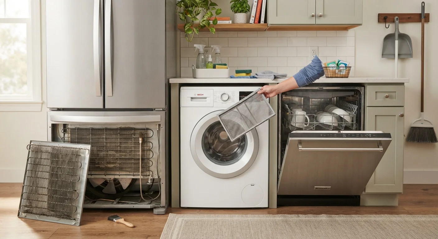 Appliance Maintenance Tasks Most People Keep Putting Off