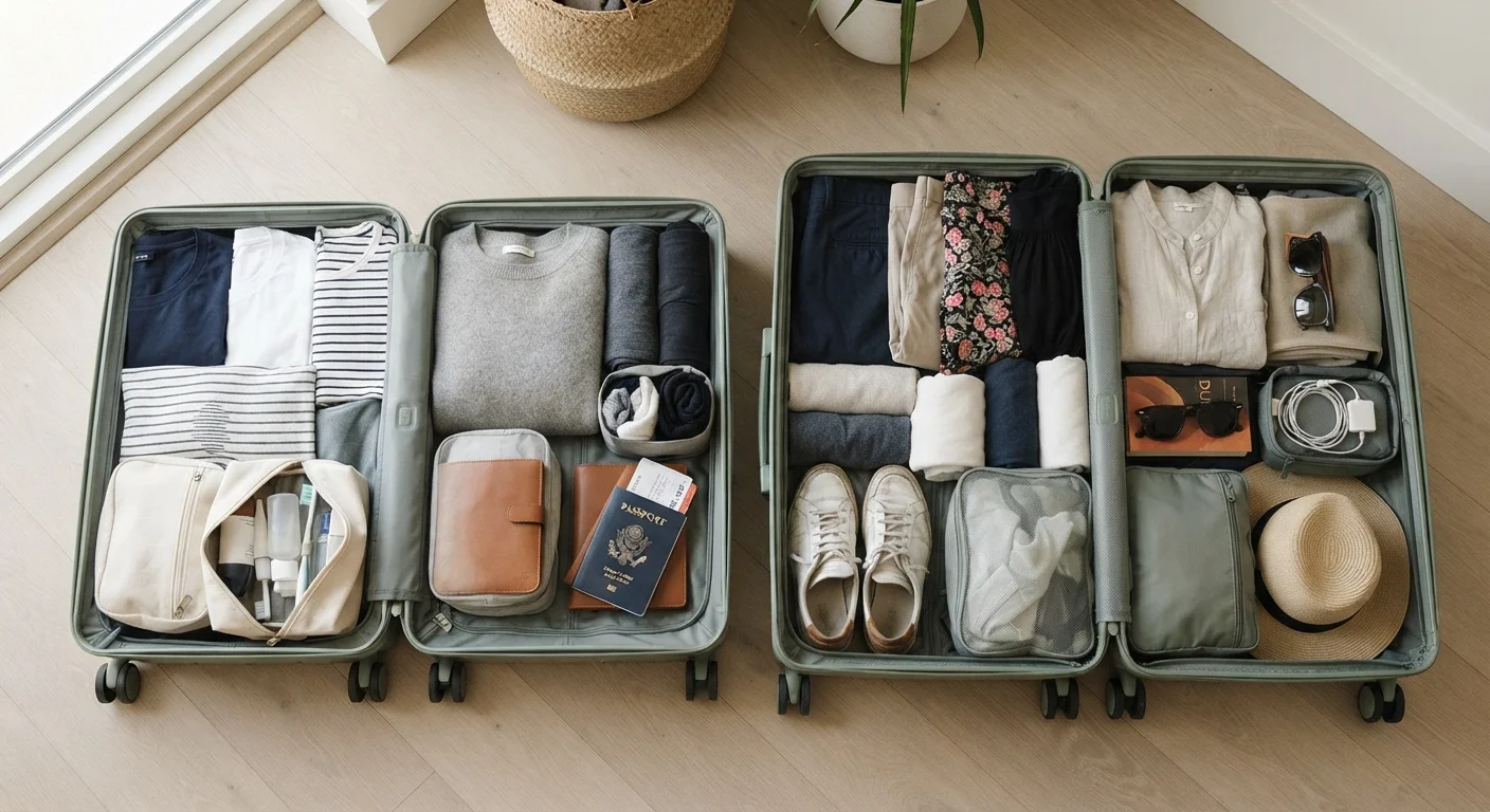 Carry-On vs. Checked Luggage for Long Trips: Weighing the Trade-Offs