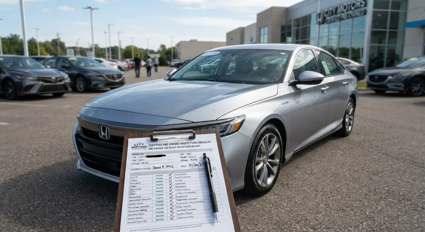 Certified Pre-Owned Vehicles: What the Designation Actually Guarantees