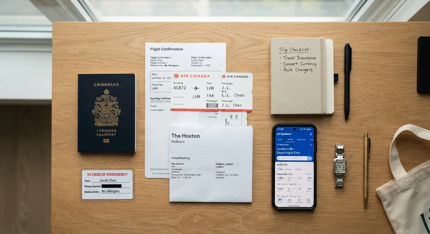 Emergency Contacts, Documents, and Plans: What Prepared Travelers Keep Ready