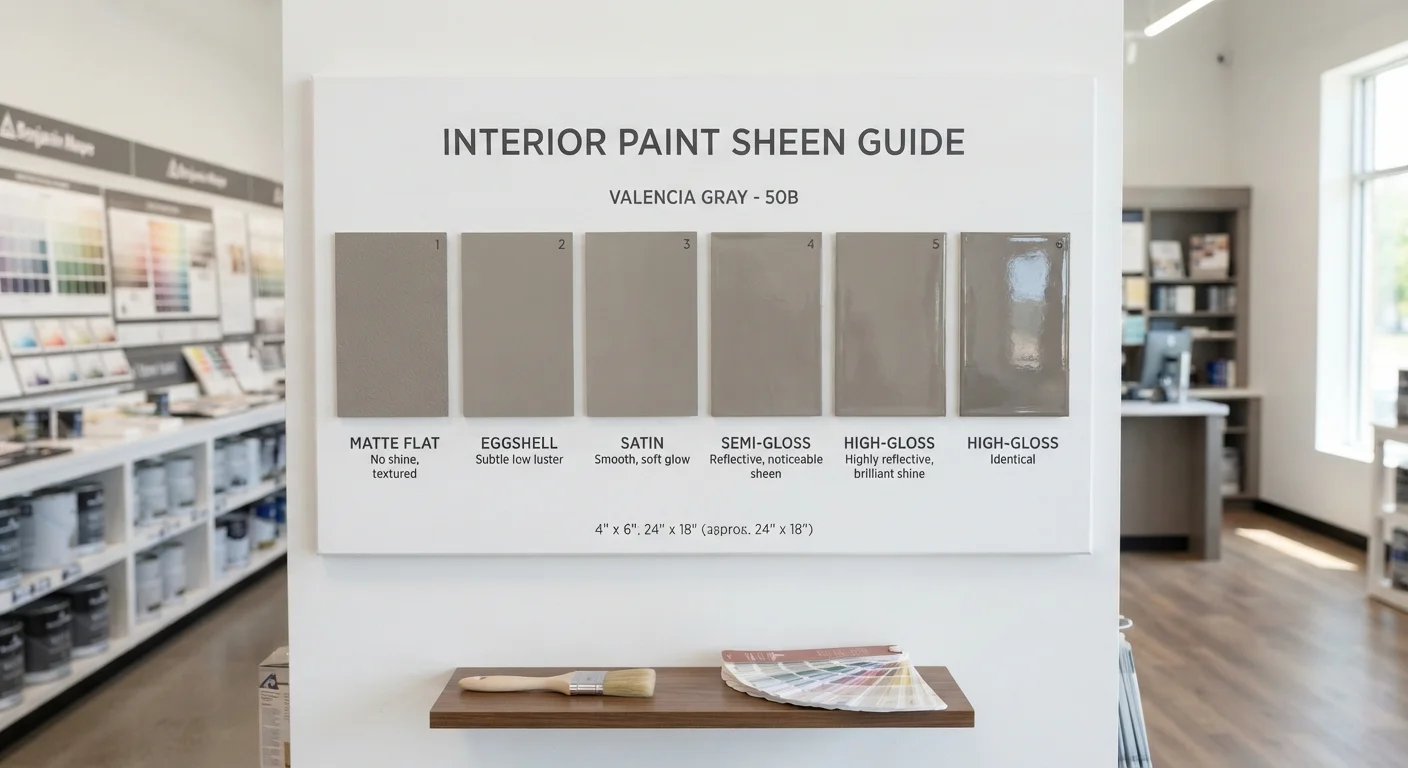 Flat, Eggshell, Satin, Semi-Gloss: A Paint Finish Reference Guide