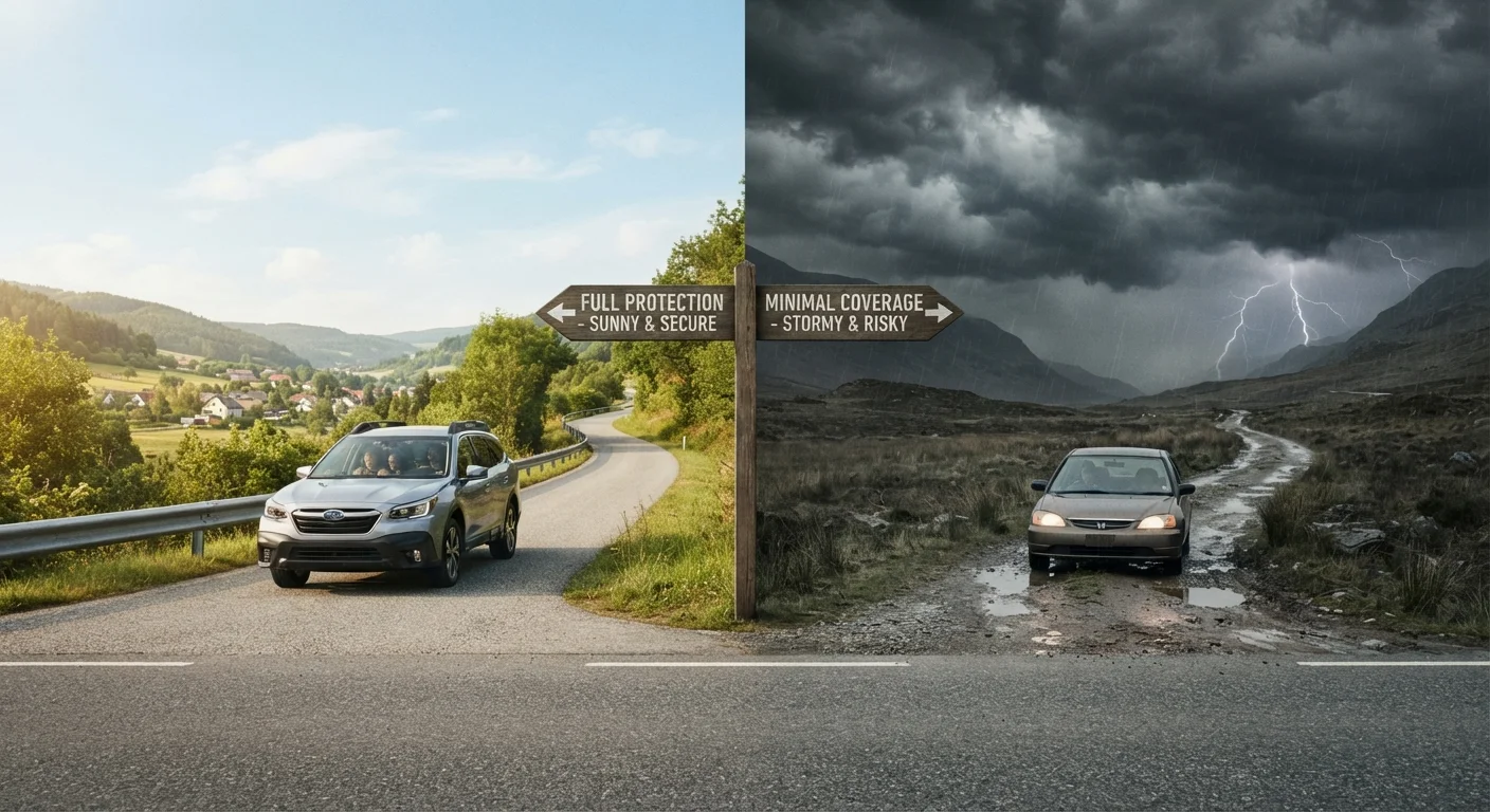 Full Coverage vs. Minimum Coverage: Which Makes More Sense for Your Situation?