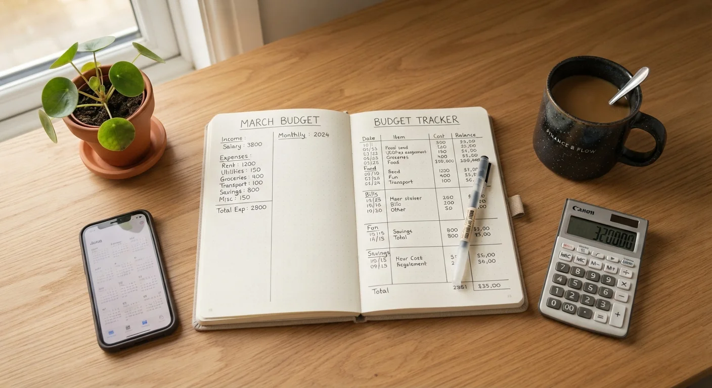 Monthly Budget Reset Checklist