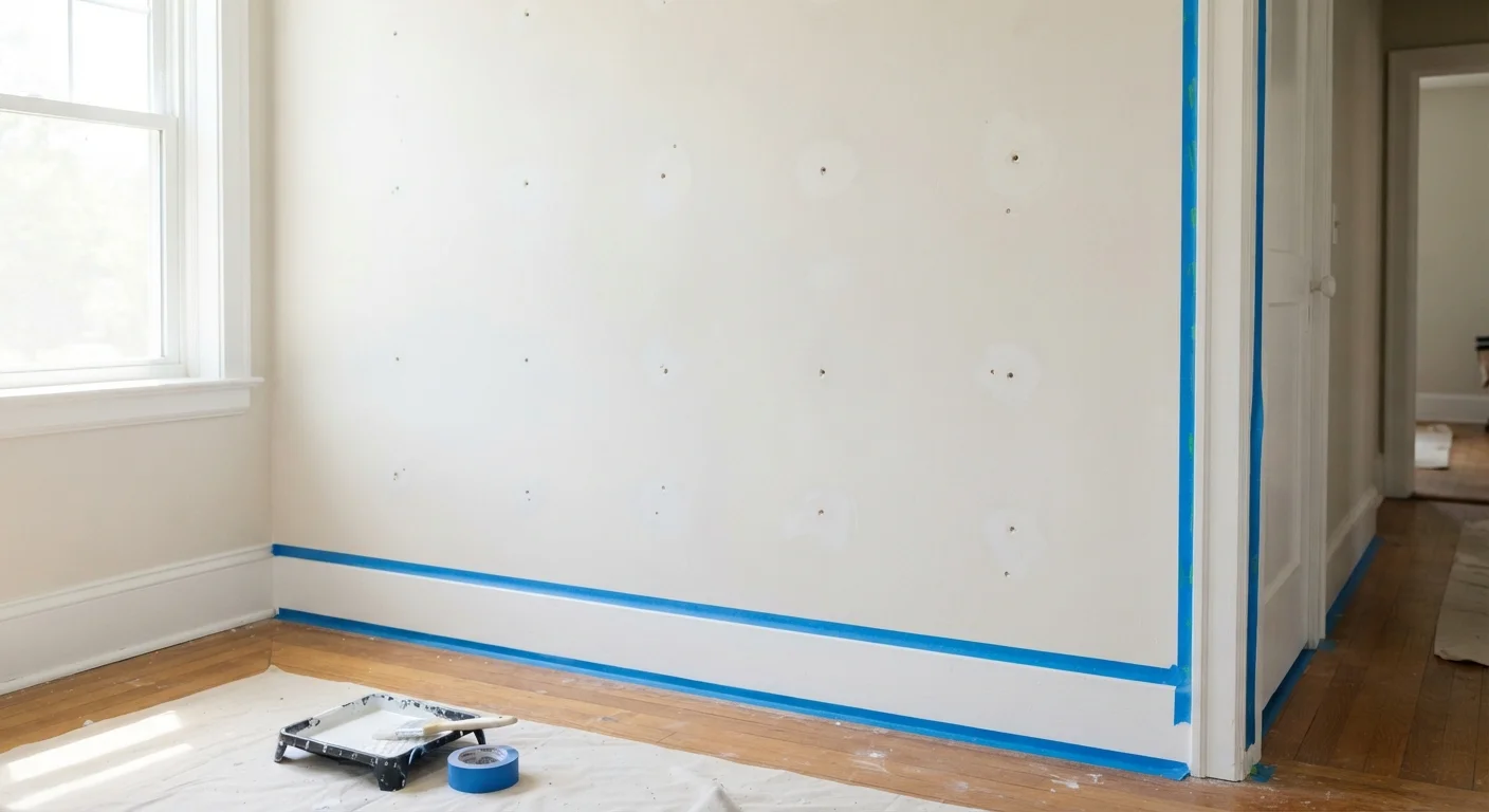 Painting Interior Walls: Surface Prep Is the Whole Job