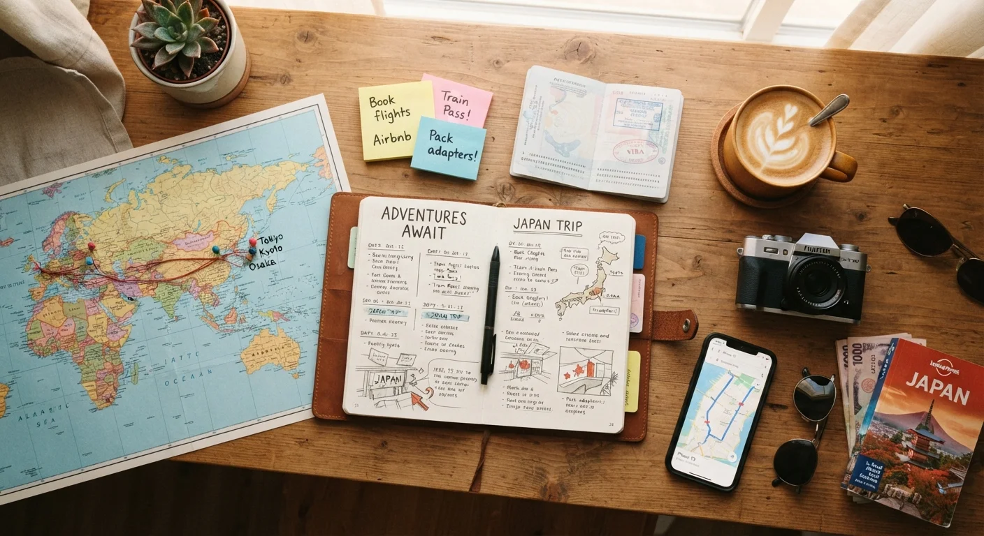 Planning a Trip from Scratch: A Complete Walkthrough for First-Timers