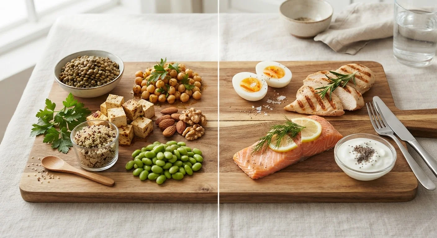 Plant Protein vs. Animal Protein: Similarities, Differences, and What Matters Most