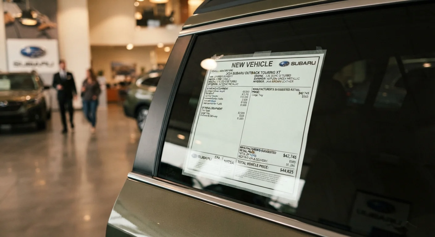 Reading a Window Sticker: A Field Guide to Every Line Item