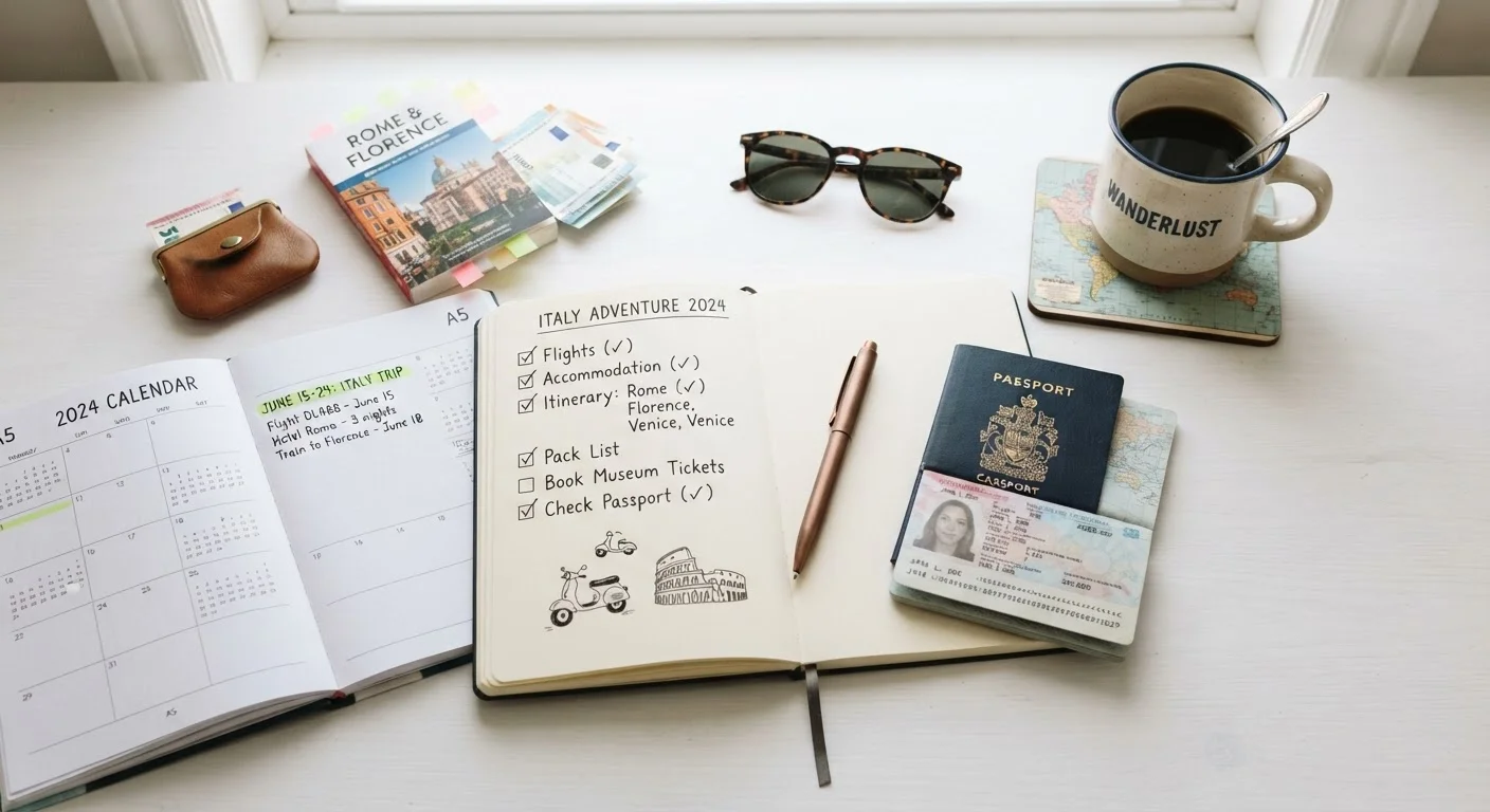 The Trip-Planning Timeline: What to Do 3 Months, 3 Weeks, and 3 Days Out