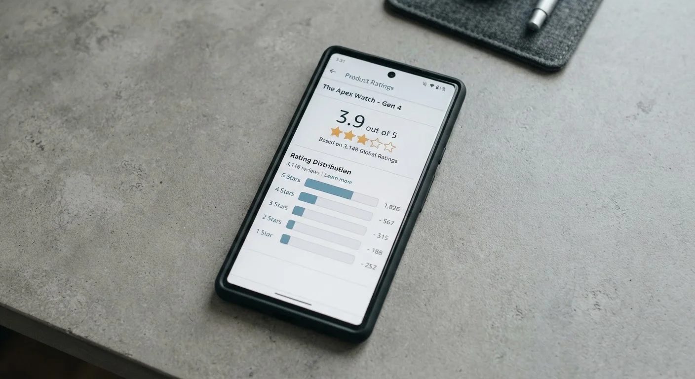 Why Five-Star Averages Are a Poor Proxy for Product Quality