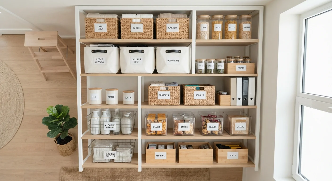 Zones, Categories, and Containers: The Core Language of Home Organization